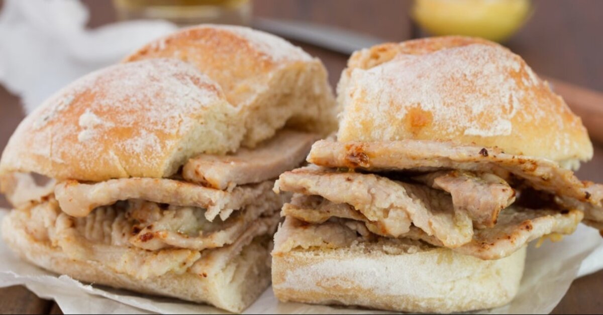 Bife de prego no pão